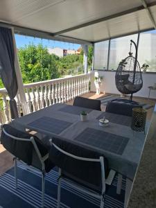 Balkón nebo terasa v ubytování Royal Apartments Sandra