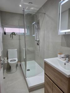 Koupelna v ubytování Newly Renovated 2 BDR Home - 5 Min to M5