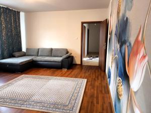 Χώρος καθιστικού στο Sarah Apartament