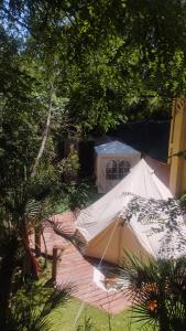 Zahrada ubytování tipi nature, spa privé