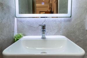 Koupelna v ubytování Hotel EN AD