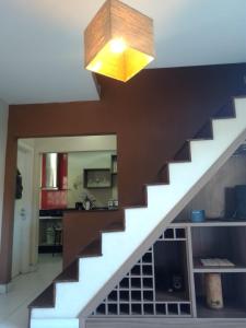 Dapur atau dapur kecil di Duplex Inteiro com Piscina , Sauna & Churrasqueira