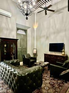 Posezení v ubytování Casa Ágape