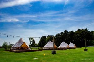 Κήπος έξω από το Luxury Bell Tent +10 φωτογραφίες