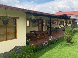 Zahrada ubytování Hacienda la moya, Cotopaxi
