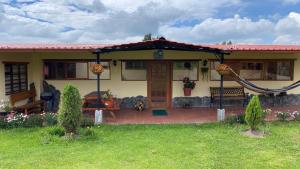 Zahrada ubytování Hacienda la moya, Cotopaxi