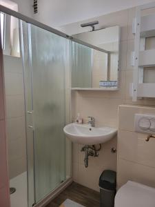 Koupelna v ubytování Apartments and rooms with parking space Selce, Crikvenica - 2379