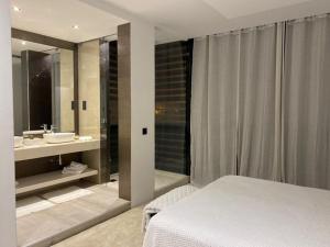 Kupatilo u objektu Appartement vue mer