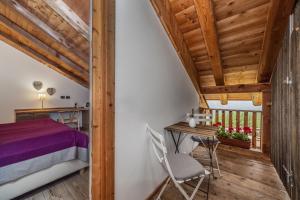 Postel nebo postele na pokoji v ubytování Nestalp Malga Campo