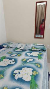 Ένα ή περισσότερα κρεβάτια σε δωμάτιο στο House in Gamboa do Morro