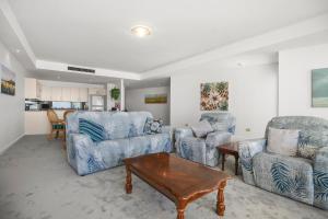 Posezení v ubytování Ocean Views Unit 15