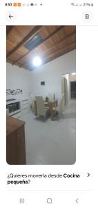 Kuchyň nebo kuchyňský kout v ubytování Casa con pisina de 3 habitaciones en Andes 15 mtos jardín