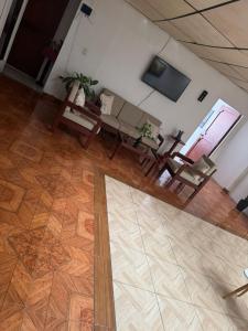 TV a/nebo společenská místnost v ubytování La casa de mari luz