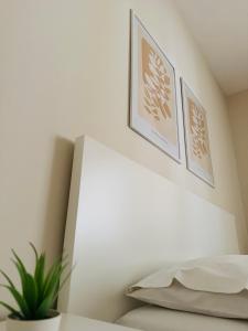 Postel nebo postele na pokoji v ubytování Villa in Elassona-Βίλα στην Ελασσόνα