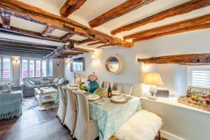 a dining room with a table and chairs at 4 Bed in Cartmel oc-d31802 in Cartmel