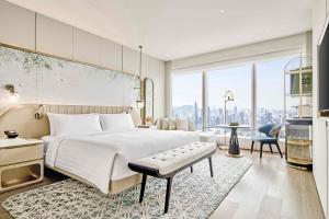 Voodi või voodid majutusasutuse Shangri-La Nanshan, Shenzhen, Stay for 2 consecutive nights and enjoy breakfast toas