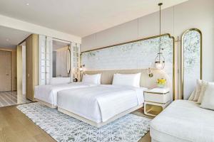 Voodi või voodid majutusasutuse Shangri-La Nanshan, Shenzhen, Stay for 2 consecutive nights and enjoy breakfast toas