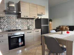 Kuchyň nebo kuchyňský kout v ubytování casa teresa