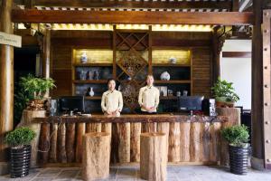Lounge alebo bar v ubytovaní Zhangjiajie Wulingju Hotel