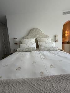 Łóżko lub łóżka w pokoju w obiekcie Apartment Marbella - Puente Romano Area