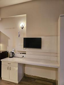 Kuchyň nebo kuchyňský kout v ubytování Sky villa + 5 fotografií