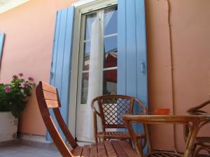 Balkón nebo terasa v ubytování Aiolos Rooms