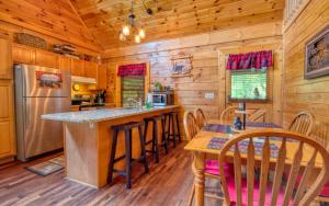 Kuchyň nebo kuchyňský kout v ubytování Bear Necessities