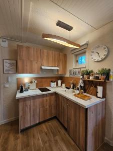 Η κουζίνα ή μικρή κουζίνα στο Studio 25m2 Vars, Chambeyron, Pied de Piste et Confort +28 φωτογραφίες
