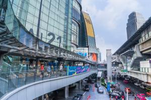 Γενική άποψη της πόλης Makkasan ή θέα της πόλης από  αυτό το διαμέρισμα