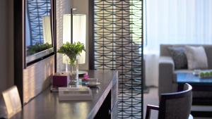 Posezení v ubytování SSAW Boutique Hotel Hefei Intime Centre