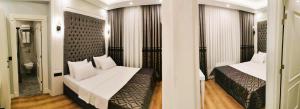 Postel nebo postele na pokoji v ubytování Luxx Garden Hotel