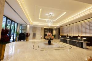 Vstupní hala nebo recepce v ubytování The Tivoli New Delhi + 37 fotografií