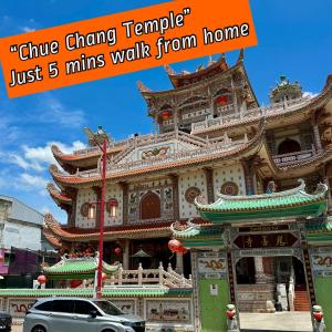a building with a car parked in front of it at 財家 Chai House NEAR Lee Garden,Private parking in Hat Yai