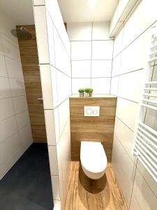 Kúpeľňa v ubytovaní Appartement spacieux à Saint-Sorlin-d'Arves 87 m² vue montagne