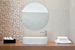 Um banheiro em Hotel Kalloni