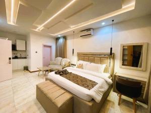Posezení v ubytování Emirates Residence