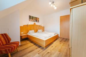 Letto o letti in una camera di Glautschhof