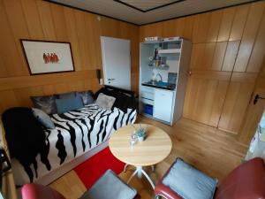 Posezení v ubytování Ferienwohnungen Hofmann