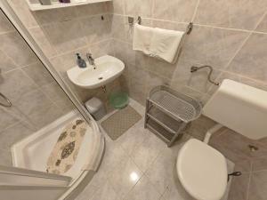 Koupelna v ubytování Apartmani Cvjet APP 3 + 7 fotografií