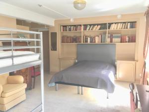 Knihovna v bed and breakfast