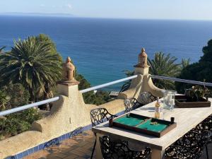 Naturlandskabet i nærheden af feriegården