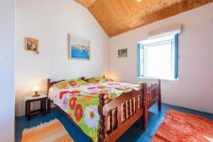 Postel nebo postele na pokoji v ubytování Fisherman's Guest house Galeb