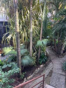 Κήπος έξω από το 27 Cafe Zanzibar Airport Hotel