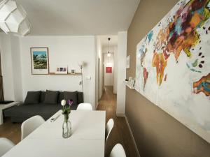 Posezení v ubytování FLORIT FLATS - The Ausias March Apartment