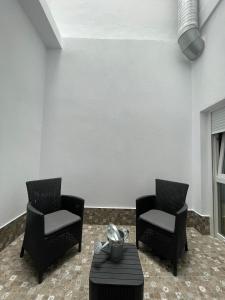 Posezení v ubytování Hostal Malia