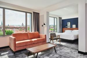 Posteľ alebo postele v izbe v ubytovaní Four Points by Sheraton Wroclaw