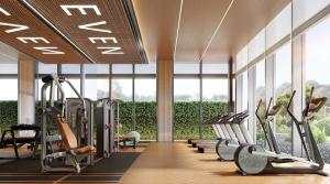 Fitness centrum a/nebo fitness zařízení v ubytování EVEN Hotel Yining