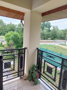Μπαλκόνι ή βεράντα στο Bálint Villa Vendégház
