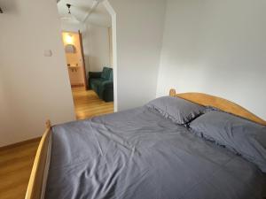Postel nebo postele na pokoji v ubytování Przy potoku 882-688-032