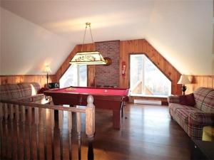 Posezení v ubytování Spa Pool table Mountain - Chalet Avalanche